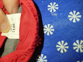 Anorak da sci, giacca interna, guanti 10-12 anni