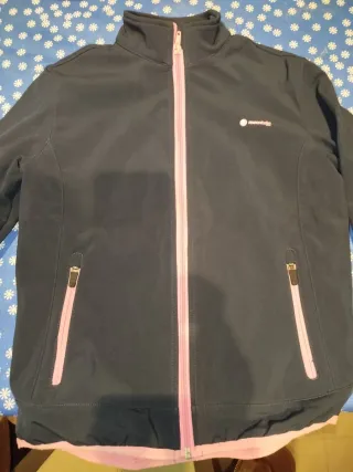 Anorak da sci, giacca interna, guanti 10-12 anni