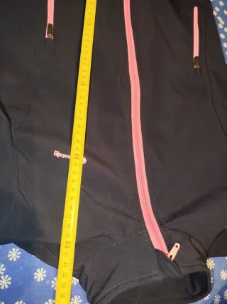 Anorak da sci, giacca interna, guanti 10-12 anni