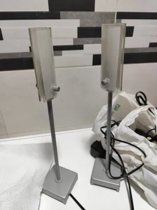 Lámparas de mesita de noche (2 unidades)