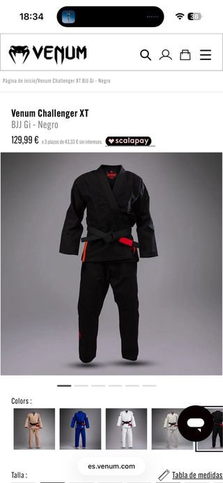 Kimono BJJ Jiujitsu nuevo