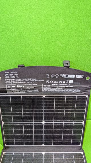 Panel Solar Portátil ELECAENTA 120W