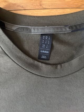 Camiseta Adidas Entrenamiento Verde Militar