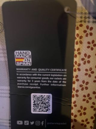 Pala de pádel StarVie Aquila 2.0