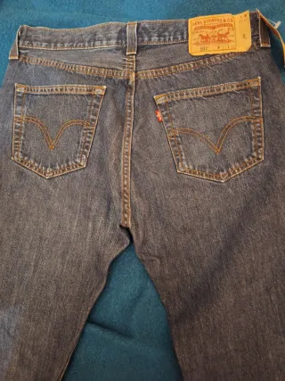 Pantalones Vaqueros Levi's 501 Talla W33 L34.