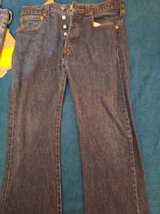 Pantalones Vaqueros Levi's 501 Talla W33 L34.