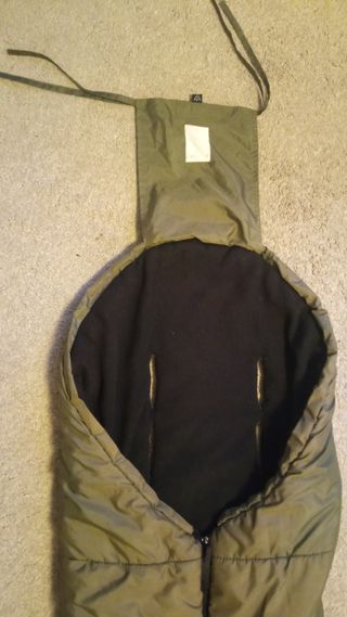 Saco silla de paseo niño verde