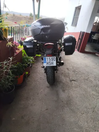 Honda CB500F Naked Roja