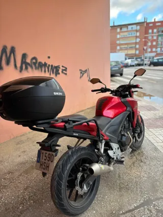 Honda CB500F Naked Roja
