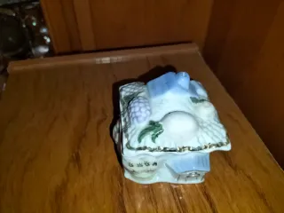 Cesta cerámica más joyero