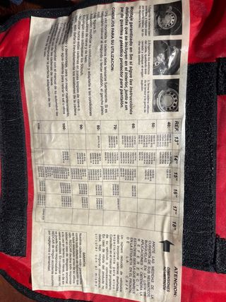 Cadenas para Nieve Artico Ref.50 sin estrenar