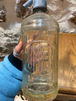 Sifón antiguo Romero