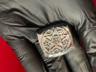 Sello antiguo plomo réplica