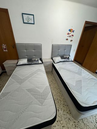 Canapé abatible de madera