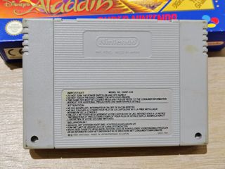 Aladdin SNES PAL - Versione Tedesca