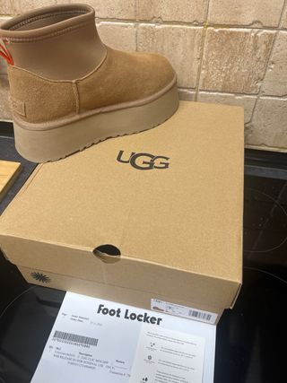 Botas UGG Classic Mini Dipper Marrón Talla 38