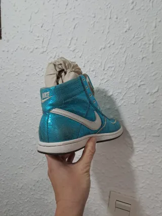 Zapatillas Nike Vintage Azul Blanco