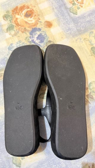 Sandalias Zara Piel Talla 40