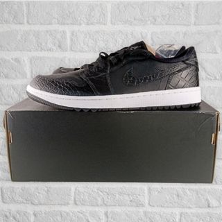 Jordan 1 Low G Black Croc Golf T44,5 DD 9315-003