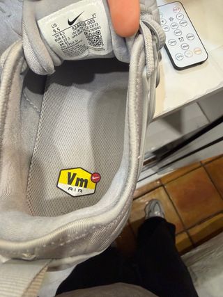 Nike Air VaporMax Gris Plata