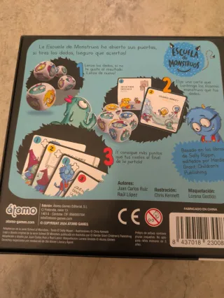 Juego de mesa Escuela de Monstruos