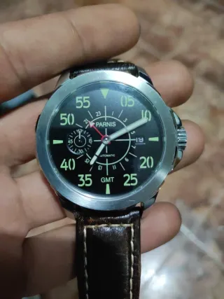 Reloj Automático Correa Marrón