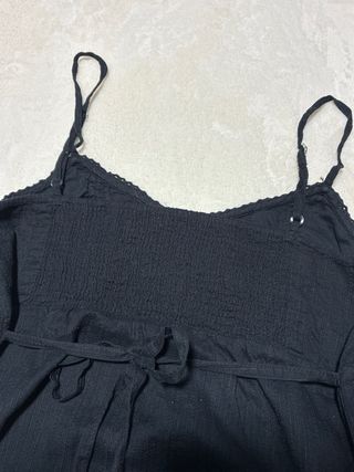 Top Babydoll Pimkie Negro