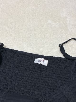 Top Babydoll Pimkie Negro