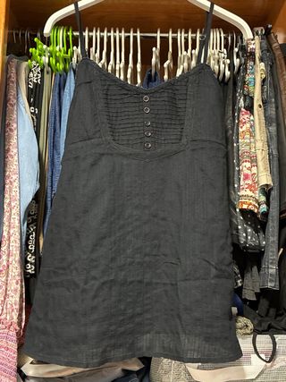 Top Babydoll Pimkie Negro