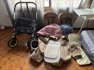 Bugaboo Donkey Duo carro gemelar