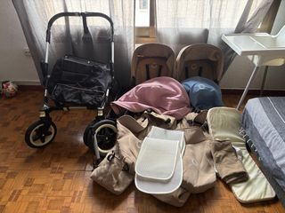 Bugaboo Donkey Duo carro gemelar