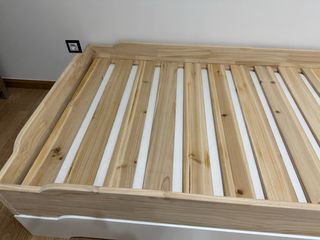 Una cama apilable de madera Sklum