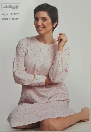 Camisón Mujer Manga Larga. Talla L. Cierre negocio