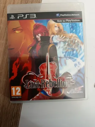 Last Rebellion PS3 Gioco RPG Copertina Italiana