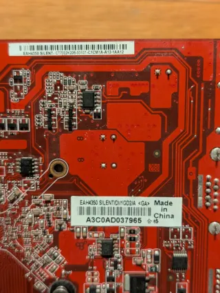 Tarjeta Gráfica Asus EAH4350 SILENT 1GB GDDR2