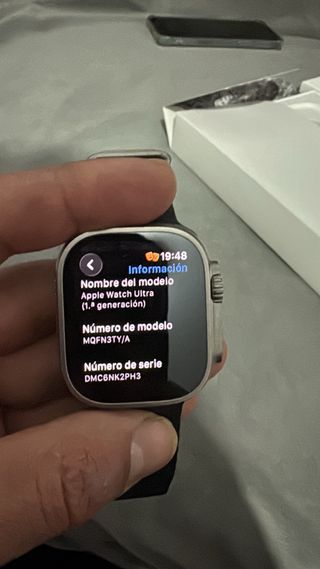 Apple Watch Ultra 1ª Gen Gris/Plata