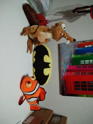 Peluche Scrat, Nemo y Batman