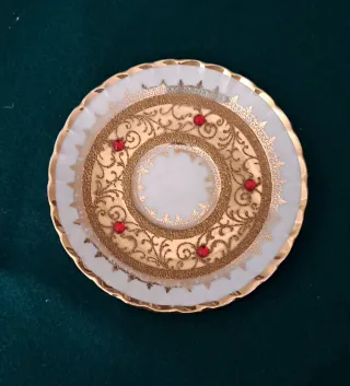 Servizio da caffè arabo vintage in ceramica