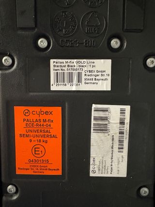 Seggiolino auto CYBEX ISOFIX