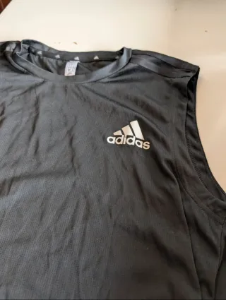 Camiseta Tirantes Adidas Negra