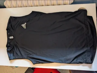 Camiseta Tirantes Adidas Negra