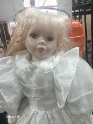 Muñecas Novia Vestido Blanco Set 3