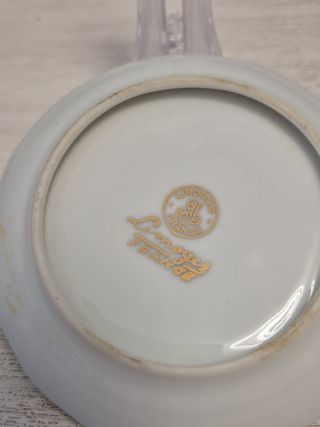 Juego de 2 platos decorativos florales