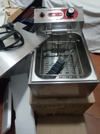 Freidora Hostelería Acero Inoxidable