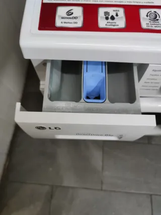 Lavadora LG carga frontal 6kg clase A+++ garantía