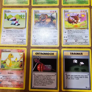 Cartas Pokémon antiguas