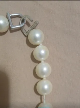 Collares de perlas con cierre de plata