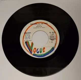 Space - Running in the city 45 giri