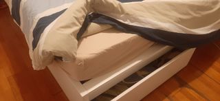 Cama Matrimonio 180x200cm con 4 Cajones.