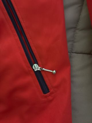 Giubbotto Fila Vintage Anni '80 Rosso